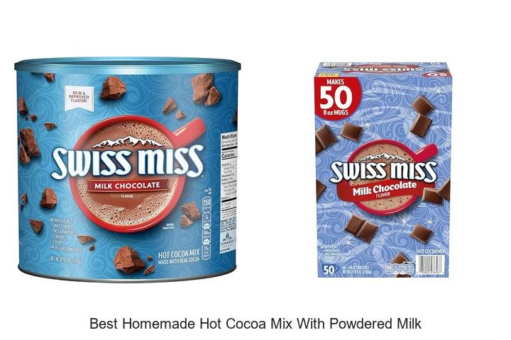 Irresistible Homemade Hot Cocoa Mix with Powdered Milk