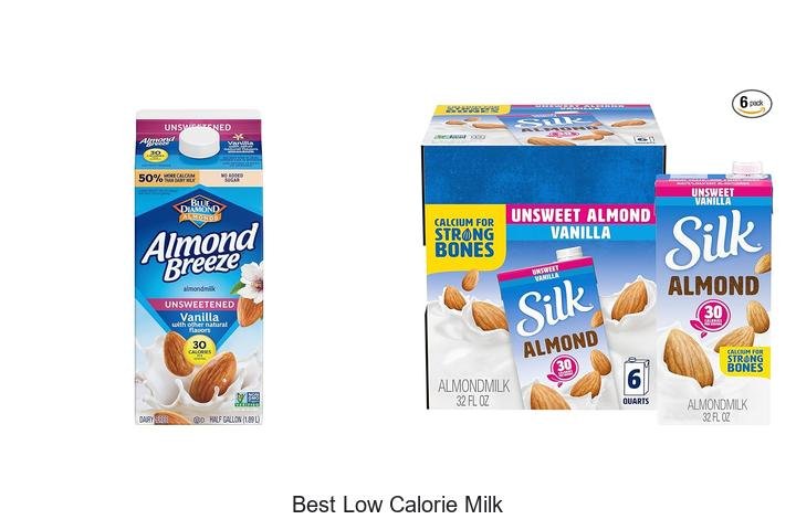 Discover the Best Low Calorie Milk for Weight Loss