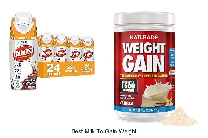 The Best Milk to Gain Weight Fast and Effectively!