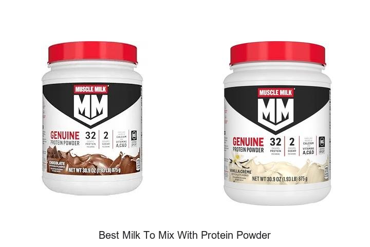 Discover the Best Milk for Mixing Protein Powder