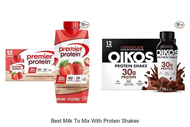 Discover the Best Milk to Mix with Protein Shakes!