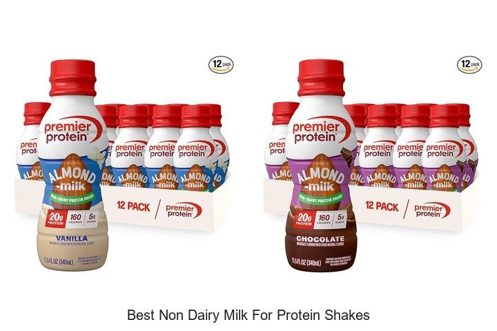Top Non-Dairy Milks Boosting Protein Shakes