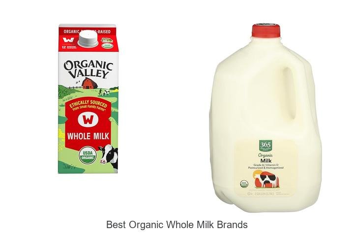 Top 5 Best Organic Whole Milk Brands Revealed!