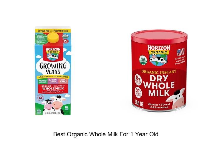 Top Picks: Best Organic Whole Milk for Toddlers