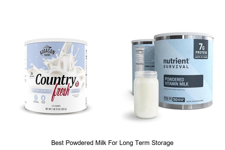 Best Powdered Milk for Long-Term Storage Revealed!
