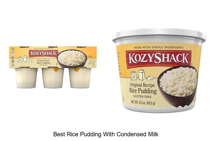 Irresistible Rice Pudding with Creamy Condensed Milk