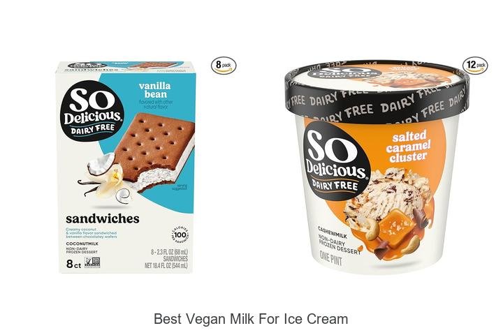 Discover the Best Vegan Milk for Creamy Ice Cream