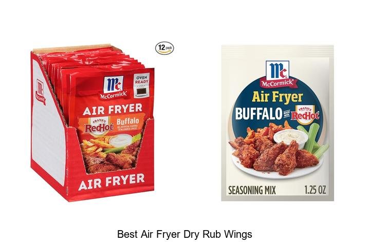Best Air Fryer Dry Rub Wings That Will Blow Your Mind!
