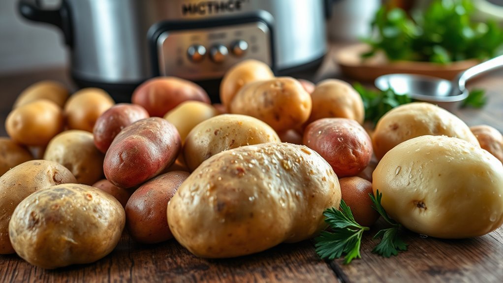 choose potatoes for stew