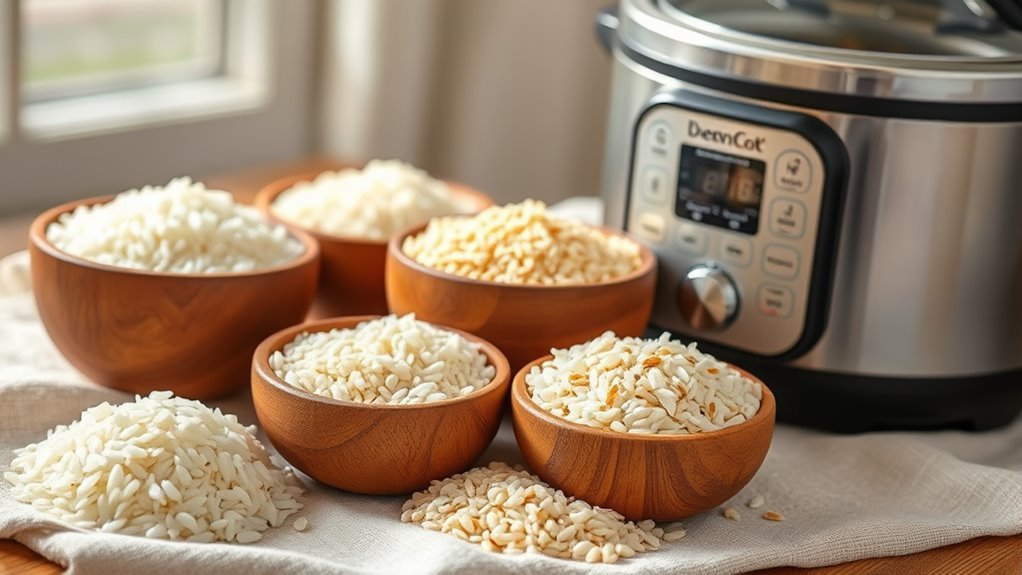 choose rice based on type