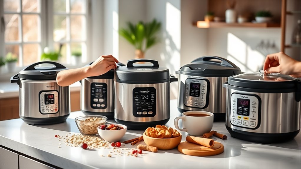 choose versatile easy clean cooker