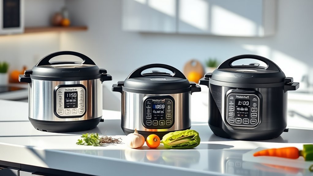 cooking functions and capacity