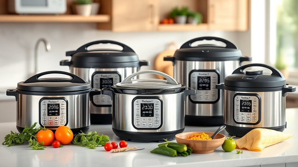cooking functions safety features