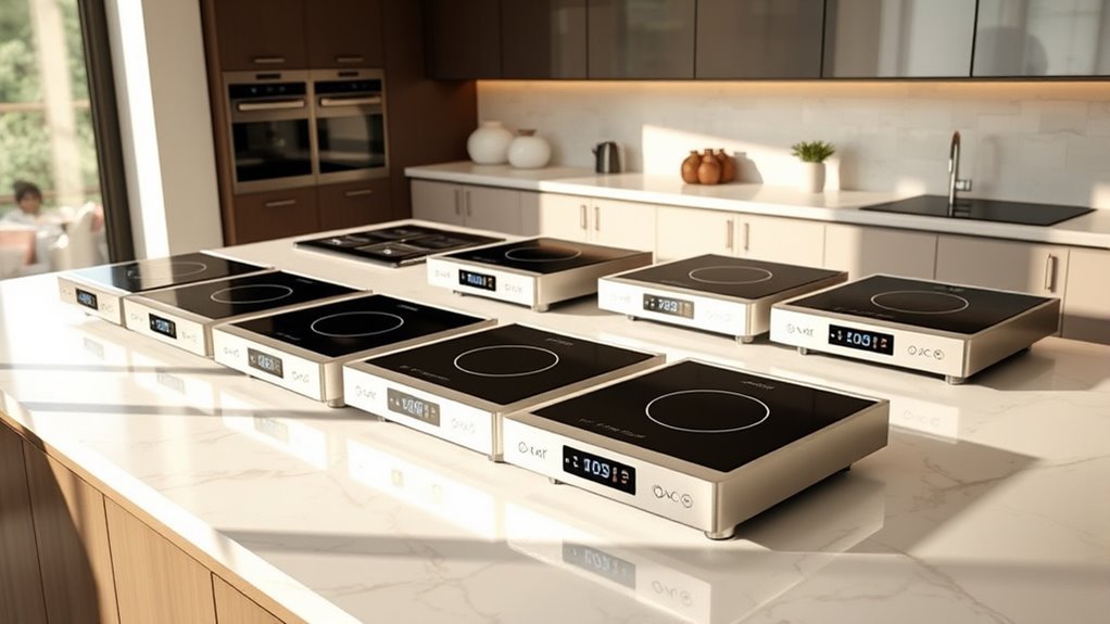 top freestanding induction cookers