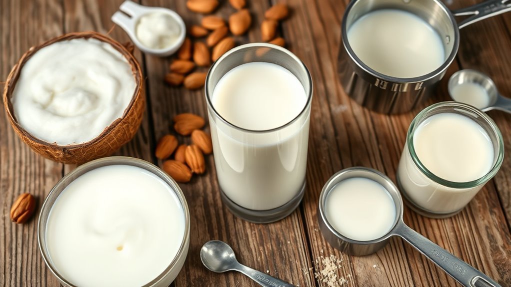 adjust milk for recipe consistency