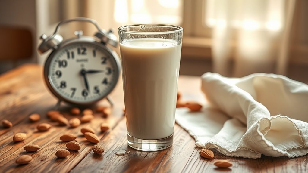 almond milk safe duration