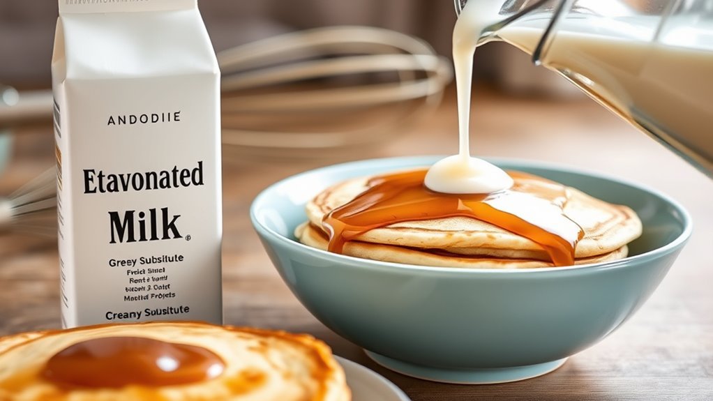 avoid evaporated milk substitutions
