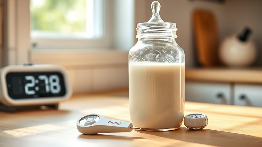 breast milk storage duration