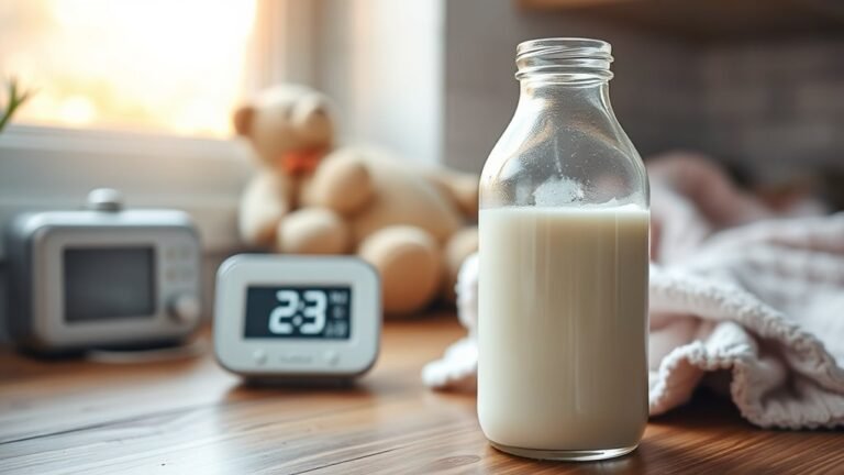 breast milk storage duration
