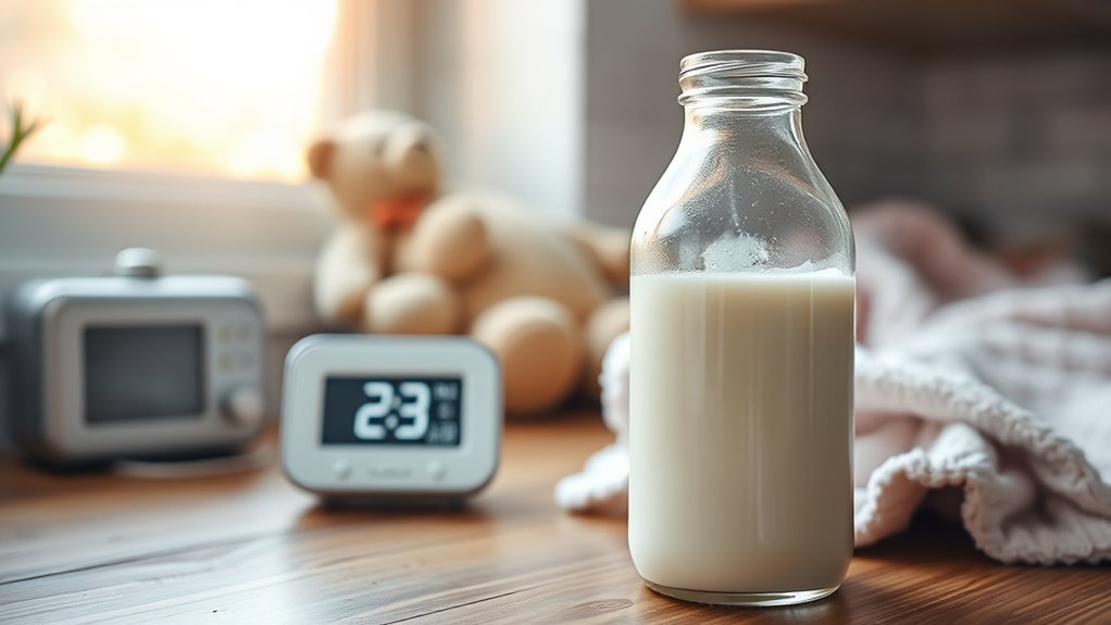 breast milk storage duration