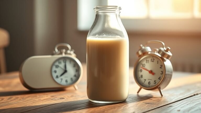 breast milk storage duration