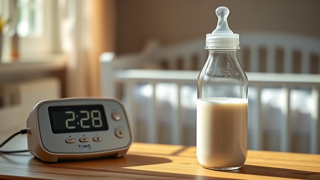 breast milk storage duration