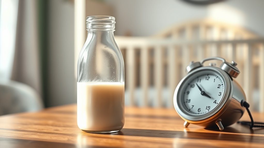 breast milk storage duration