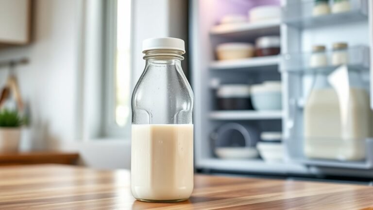 breast milk storage duration