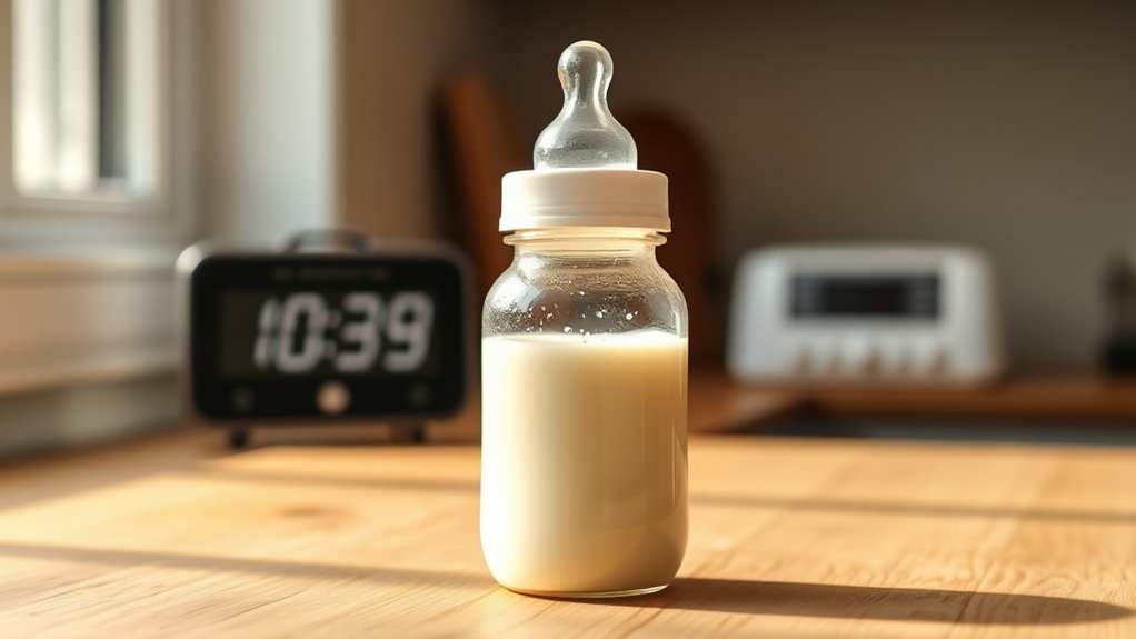 breast milk storage duration