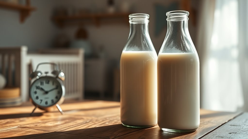 breast milk storage time