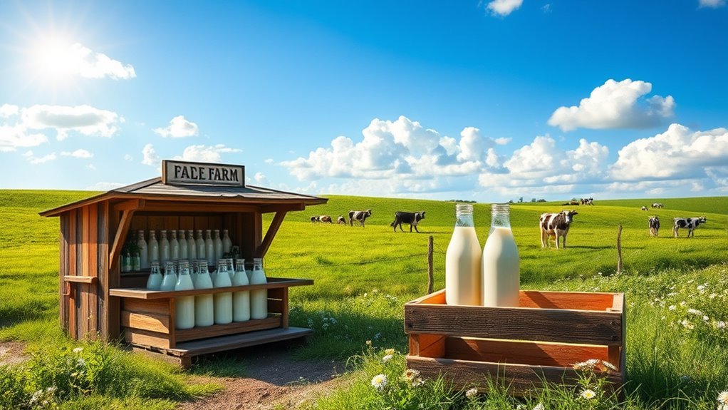 buy fresh local farm milk