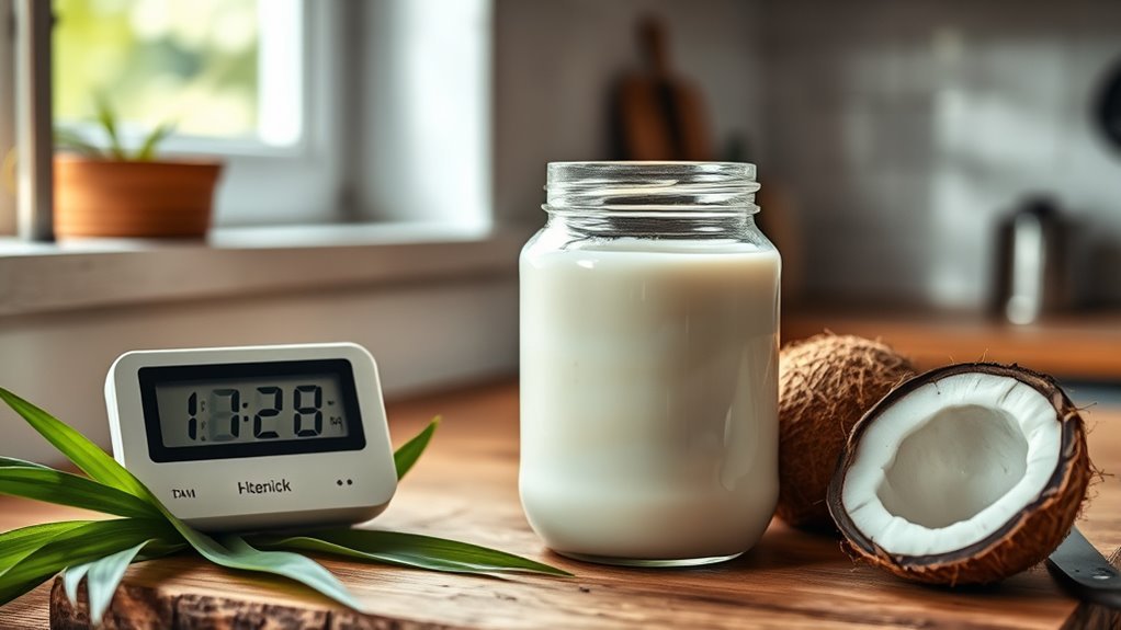 coconut milk refrigeration duration