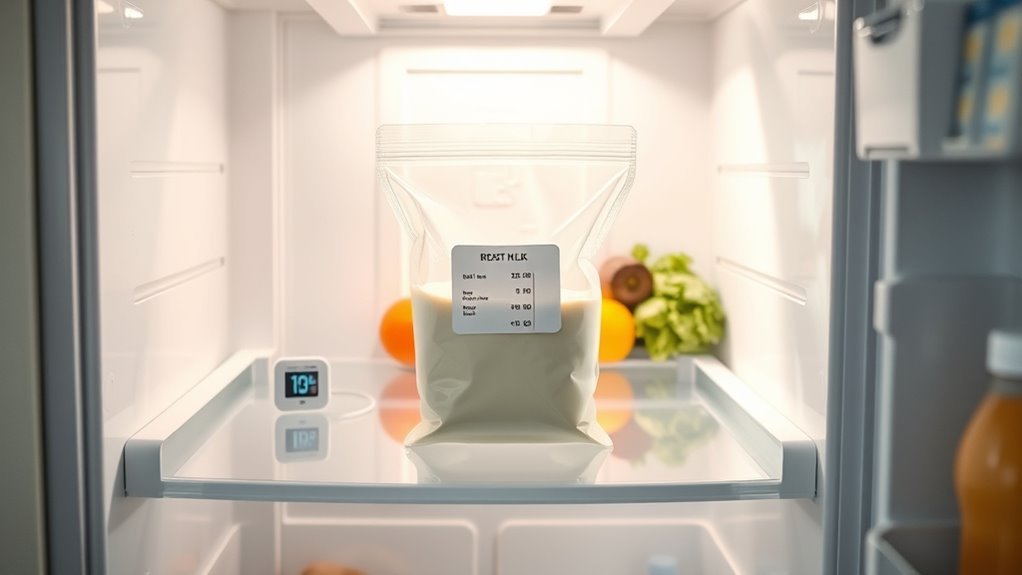 cold stable milk storage
