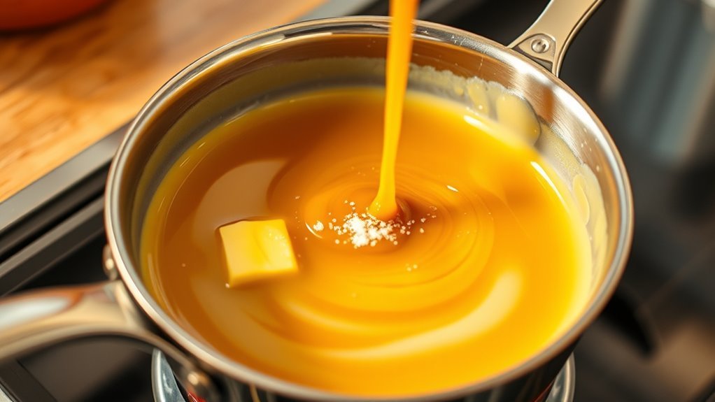 cook stir boil thicken