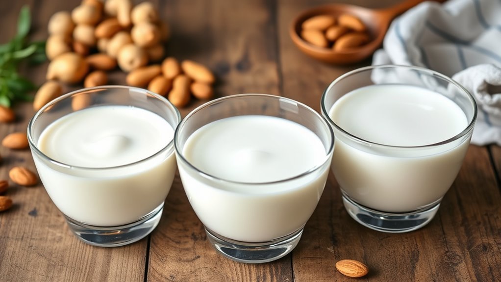 creamy milk substitutes options