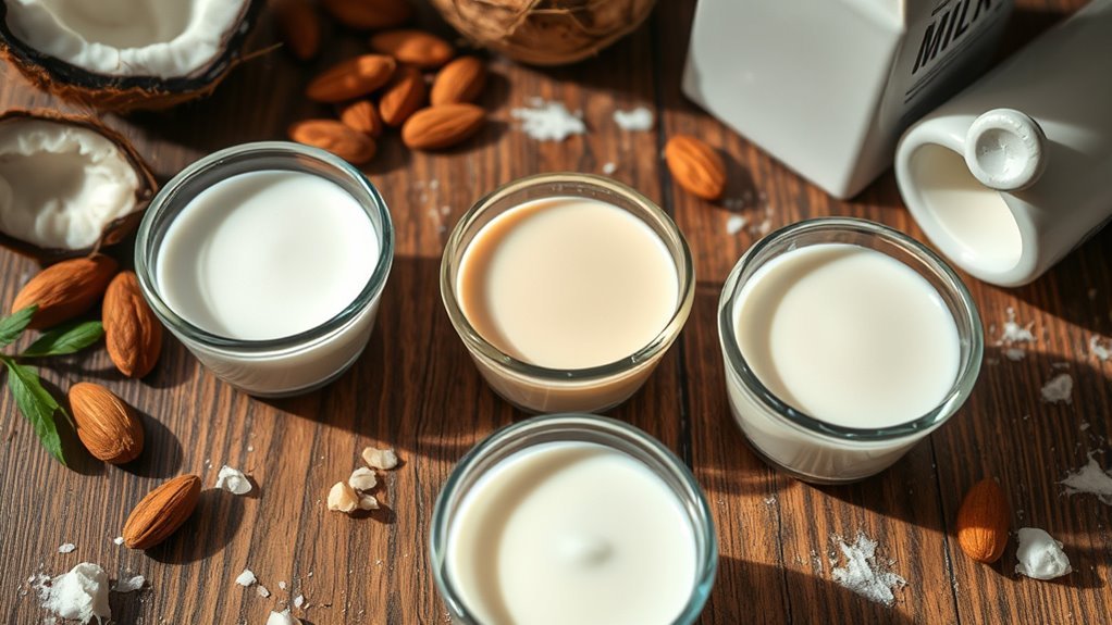 dairy and non dairy options