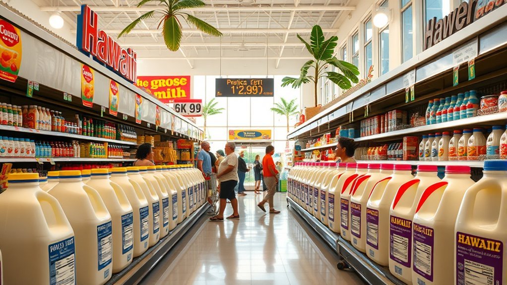 hawaii milk prices vary