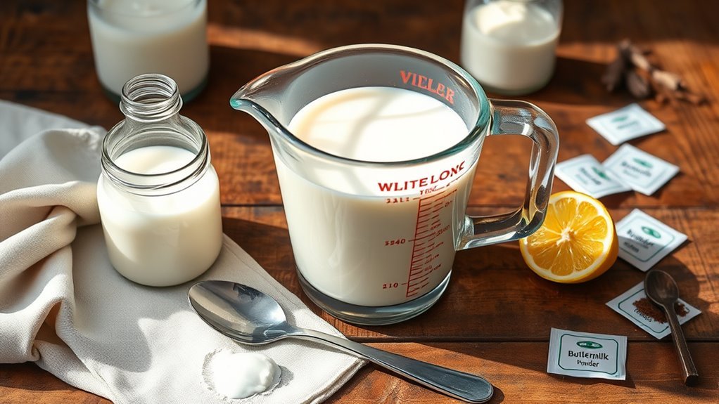 homemade buttermilk ingredients list