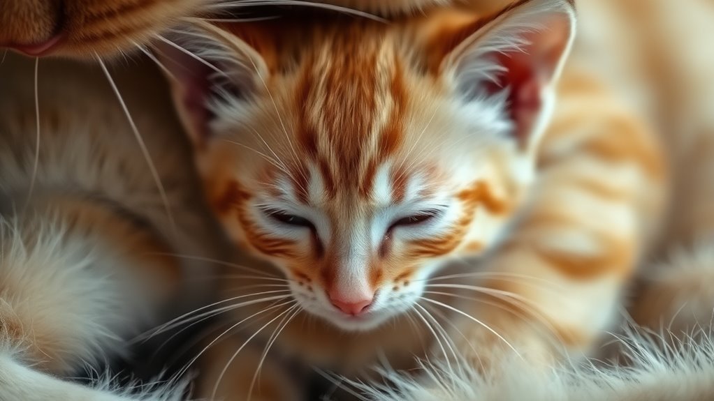 kittens wean at four weeks