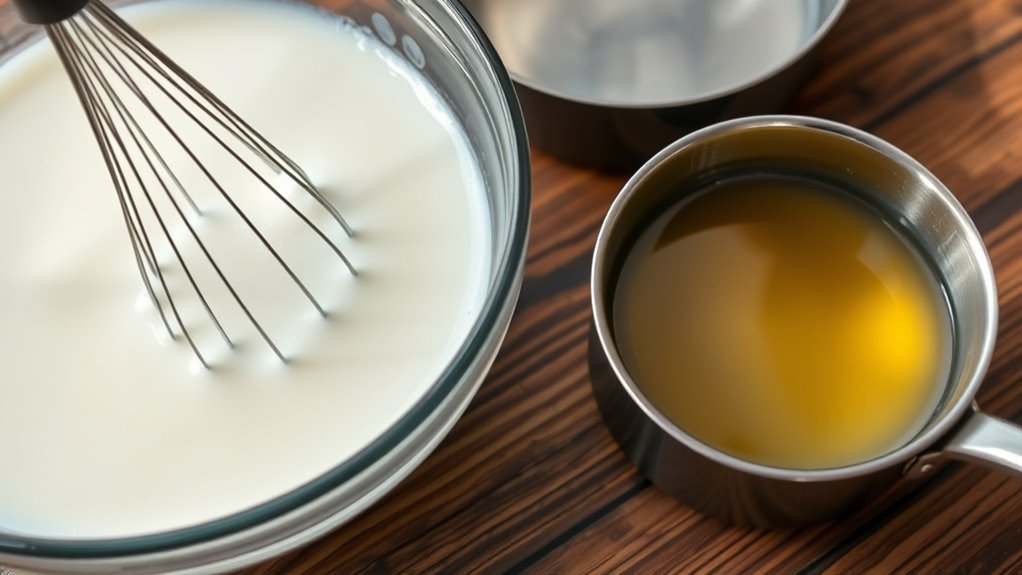 melt gently avoid overheating