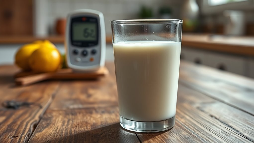 milk acidity decreases over time