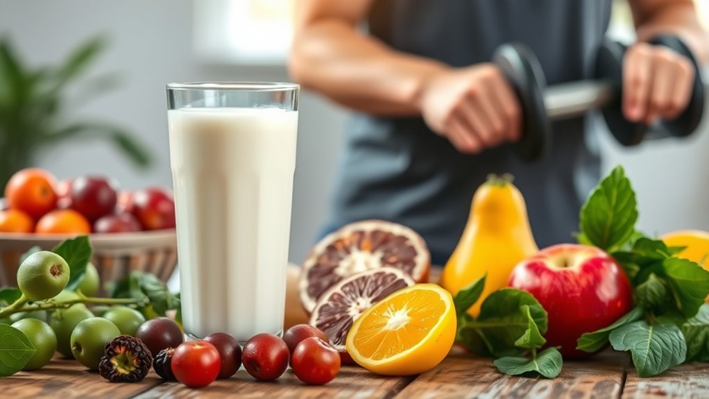 milk boosts bones muscles immunity