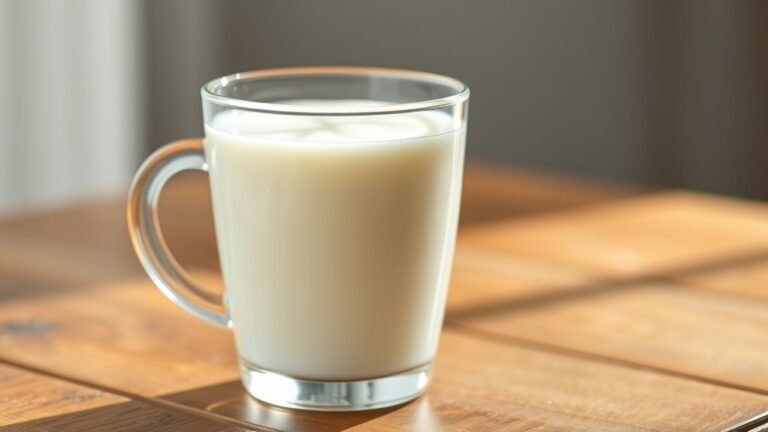milk protein content