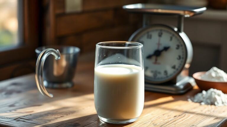 milk weight to volume