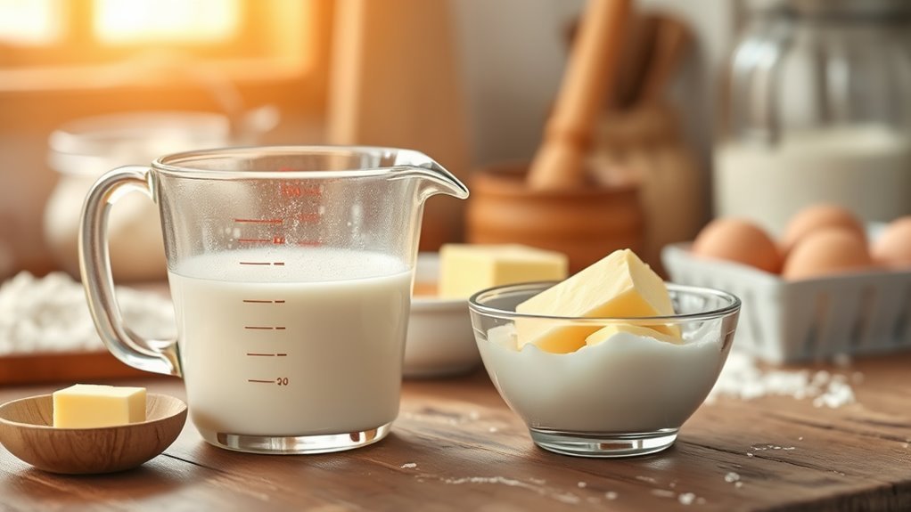 milk with added fat
