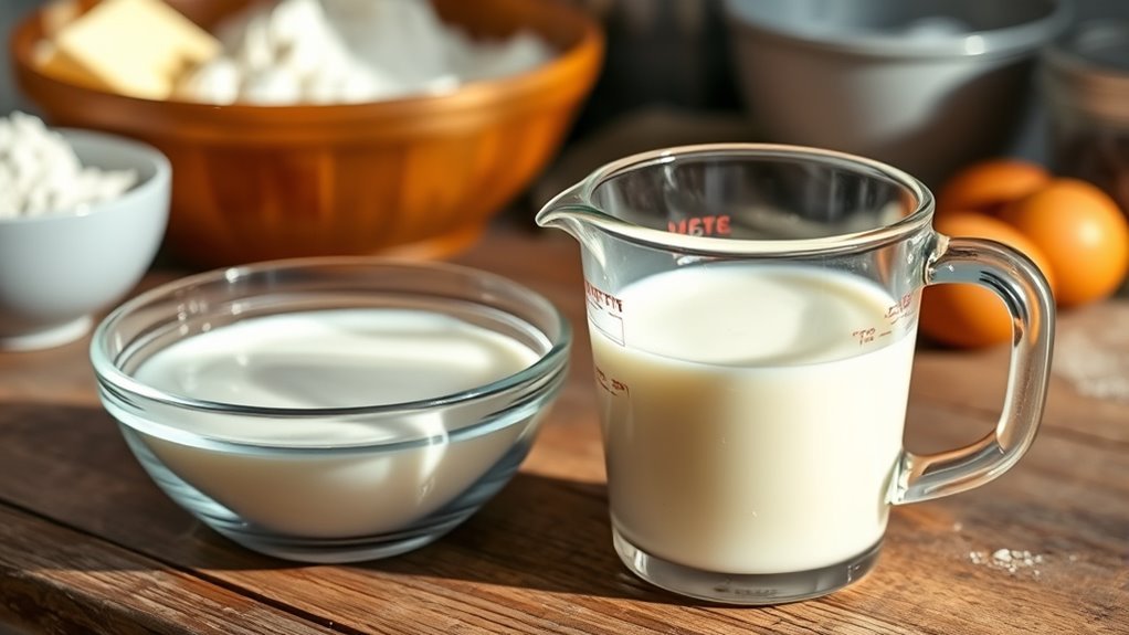 mix evaporated milk with water