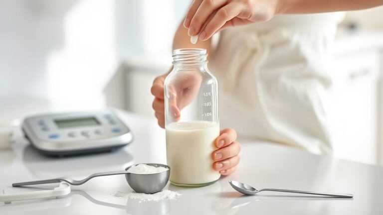 mixing breast milk safely