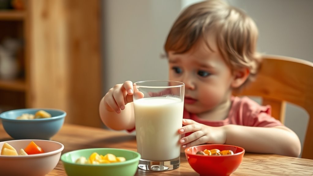 one year old milk intake
