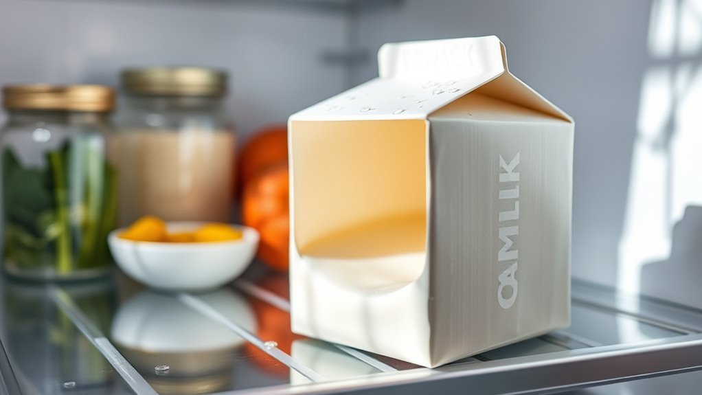 open refrigerate check spoilage
