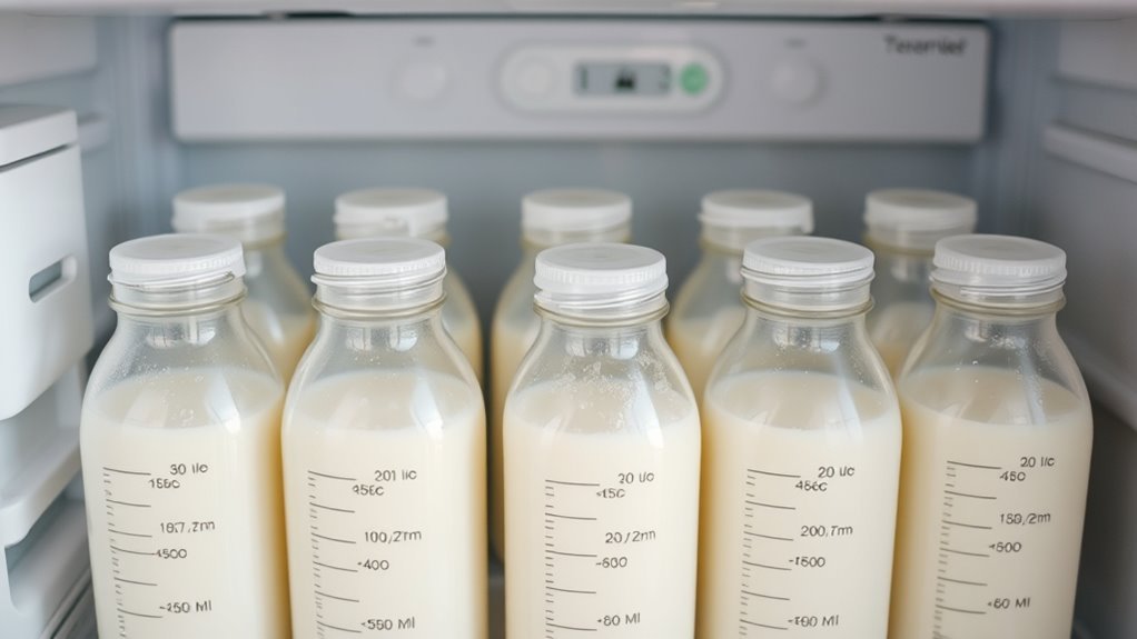 proper breast milk storage practices